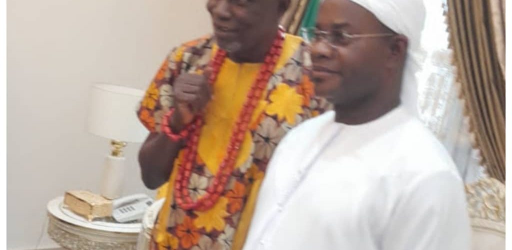 CHIEF ASAJE VISITS Ex-Gov BELLO AT COUNTRY HOME