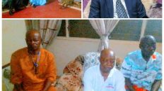 HON LEKE ABEJIDE’S DELEGATION PAY CONDOLENCE VISIT TO LATE BARRISTER KUNLE ADENIYI FAMILY