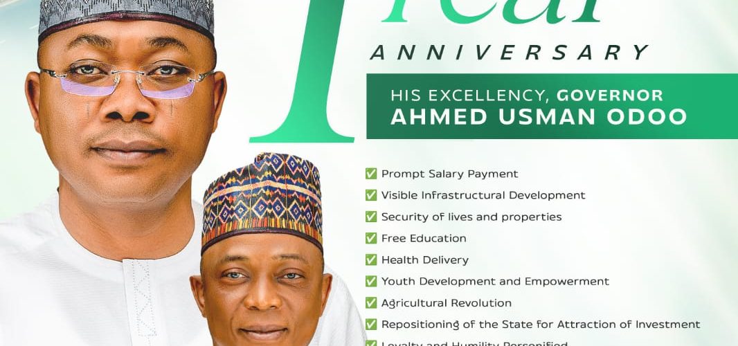 Jimoh Fancy Felicitates With Gov Ododo On His One-Year In Office