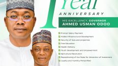 Jimoh Fancy Felicitates With Gov Ododo On His One-Year In Office